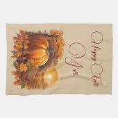 Linge De Cuisine Rustic Pumpkin Sunset Scenery (Horizontal)