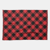 Linge De Cuisine Rustic Red and Black Buffalo Plaid (Horizontal)