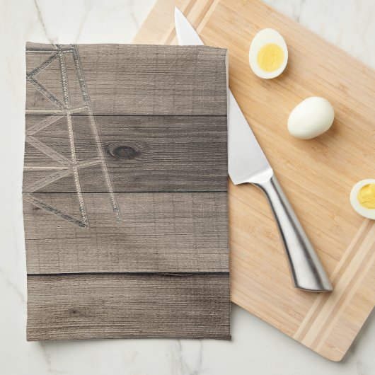 Linge De Cuisine Rustic Weathered (Quart Plié)