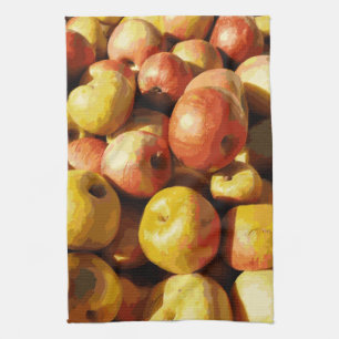 Linge De Cuisine Rustique Pastel Colorful Fall Apple Orchard Harves