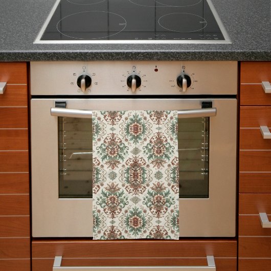 Linge De Cuisine Rustique Traditionnel Clair
