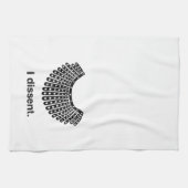 Linge De Cuisine Ruth Bader Ginsburg I Disidence RBG Coller (Horizontal)