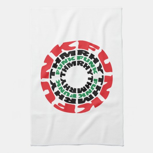 Linge De Cuisine Rythme funk Funk Rhythme funk (Vertical)