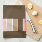 Linge De Cuisine Sable Brown foncé (Quart Plié)