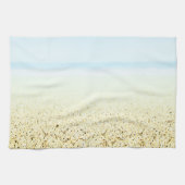 Linge De Cuisine Sable et mer Calme Côté (Horizontal)