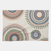 Linge De Cuisine Sage bleu neutre Multi Mandala (Horizontal)