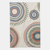Linge De Cuisine Sage bleu neutre Multi Mandala (Vertical)
