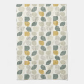 Linge De Cuisine Sage Green Boho Abstrait (Vertical)