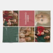 Linge De Cuisine Sage Pastel Photos collage Christmas new year (Horizontal)