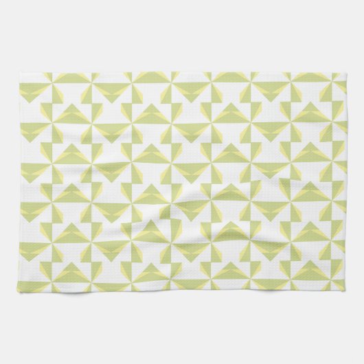 Linge De Cuisine Sage Pinwheels (Horizontal)