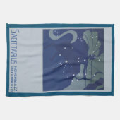 Linge De Cuisine Sagittaire Constellation Astrologie Vintage Zodiaq (Horizontal)