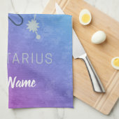 Linge De Cuisine Sagittaire Zodiaque Horoscope Star Constellation (Quart Plié)