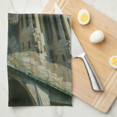 Linge De Cuisine Sagrada Familia, Barcelone (Quart Plié)