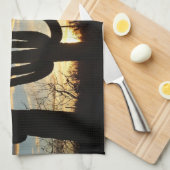 Linge De Cuisine Saguaro Sunset II Arizona (Quart Plié)