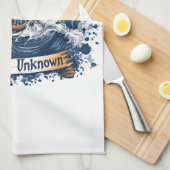 Linge De Cuisine "Sail the Unknown" - Conception inspirée par le na (Quart Plié)