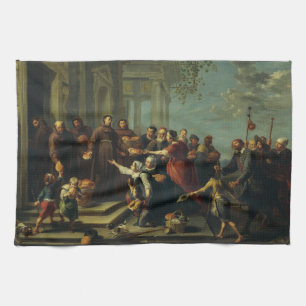 Linge De Cuisine Saint Antoine de Padoue par Willem van Herp