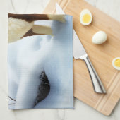 Linge De Cuisine Saint Bernard Laisser Neige Noël (Quart Plié)