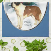 Linge De Cuisine Saint Bernard Noël (Plié)