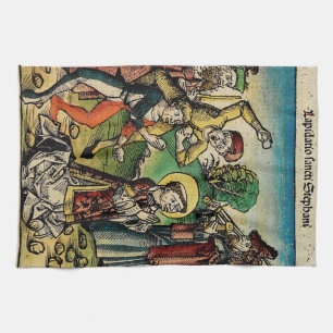 Linge De Cuisine Saint Étienne le Protomartyr Iconographie d'art fi