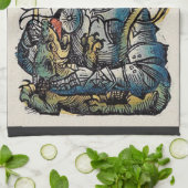 Linge De Cuisine Saint George Patron d'Angleterre (Plié)