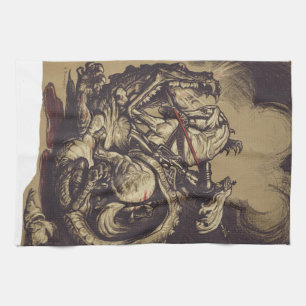 Linge De Cuisine Saint Georges et le Dragon Grand Martyr