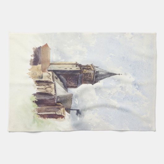 Linge De Cuisine Saint Germain des Prés Eglise Paris (Horizontal)