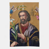 Linge De Cuisine Saint Joseph Guardian de la Sainte Famille (Vertical)