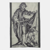 Linge De Cuisine Saint Martin de Tours Gravure d'art (Vertical)