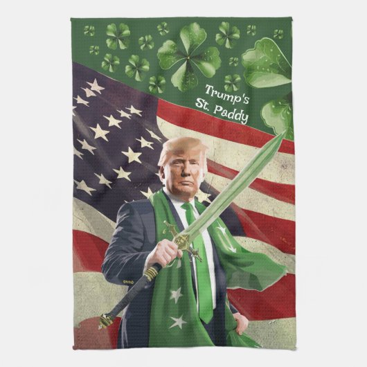 Linge De Cuisine Saint Paddy de Trump (Vertical)