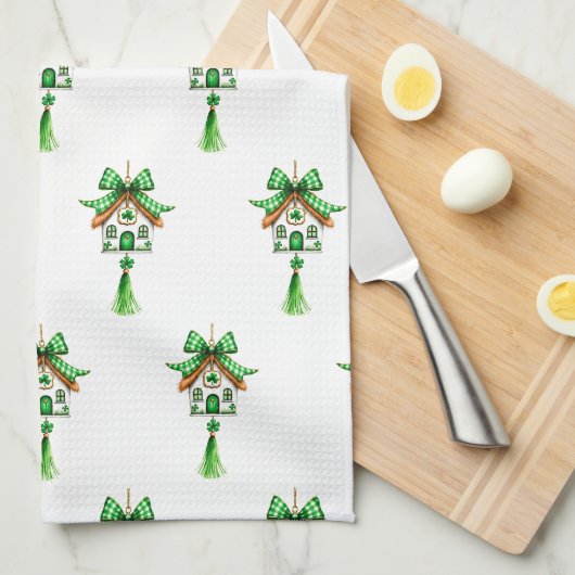 Linge De Cuisine Saint Patrick's Day (Quart Plié)