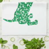 Linge De Cuisine Saint Patrick's Day Dachshund (Plié)
