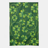 Linge De Cuisine Saint Patrick's Day Shamrock Plaid (Vertical)
