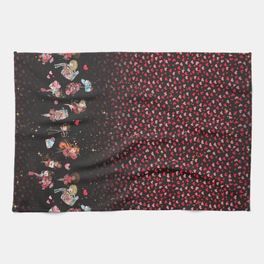 Linge De Cuisine Saint-Valentin (Horizontal)