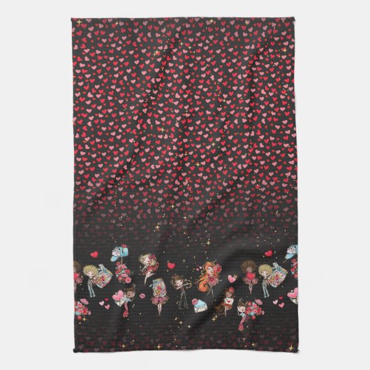 Linge De Cuisine Saint-Valentin (Vertical)