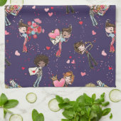 Linge De Cuisine Saint-Valentin (Plié)