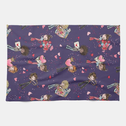 Linge De Cuisine Saint-Valentin (Horizontal)