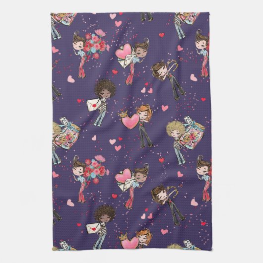 Linge De Cuisine Saint-Valentin (Vertical)