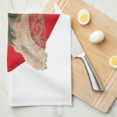 Linge De Cuisine Saint-Valentin Airedale Terrier (Quart Plié)
