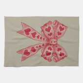 Linge De Cuisine Saint Valentin Coeur Coquette arc Retro Valentine (Horizontal)