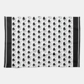 Linge De Cuisine Saint-Valentin Coeurs Tordus (Horizontal)