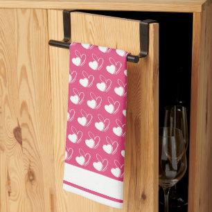 Linge De Cuisine Saint-Valentin Coeurs Tordus