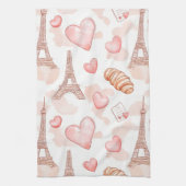 Linge De Cuisine Saint-Valentin Romance Parisienne (Vertical)