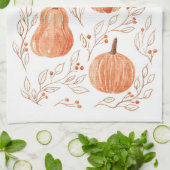 Linge De Cuisine Saison citrouille (Plié)