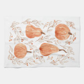 Linge De Cuisine Saison citrouille (Horizontal)