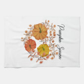 Linge De Cuisine saison citrouille (Horizontal)