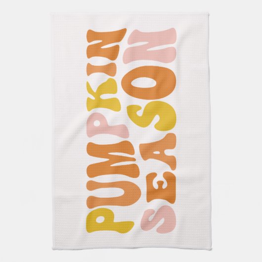 Linge De Cuisine Saison citrouille (Vertical)