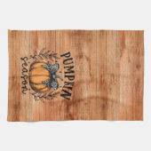 Linge De Cuisine Saison Citrouille Russe automne Thanksgiving (Horizontal)