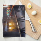 Linge De Cuisine Saison de Noël de Shiba Inu (Quart Plié)