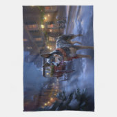 Linge De Cuisine Saison de Noël des bovins australiens (Vertical)