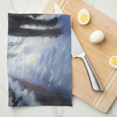 Linge De Cuisine Saison de Noël des Schnauzer miniatures (Quart Plié)